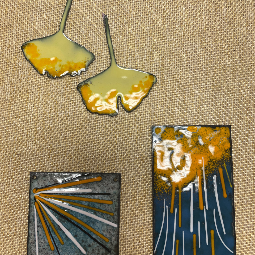Enameled Jewelry 