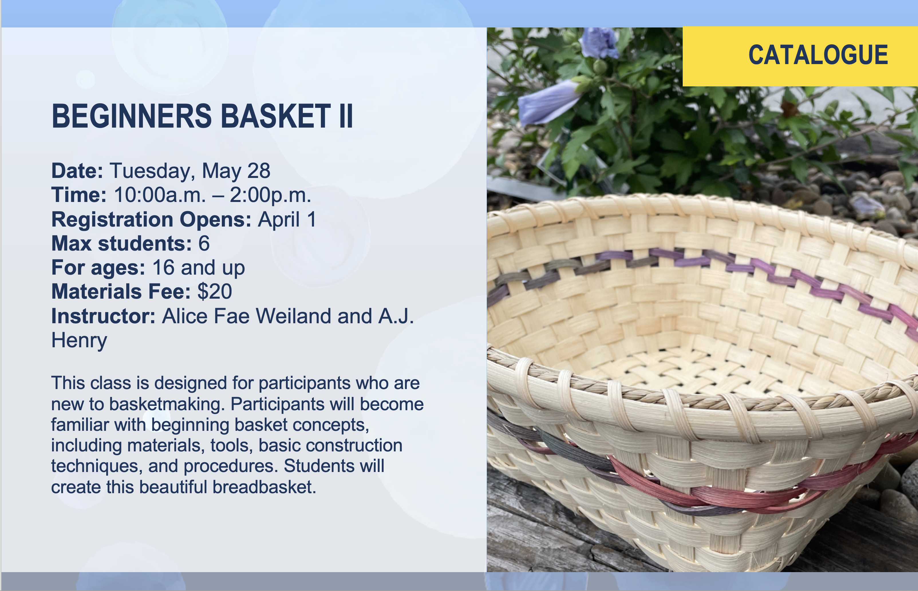 Basket Flier
