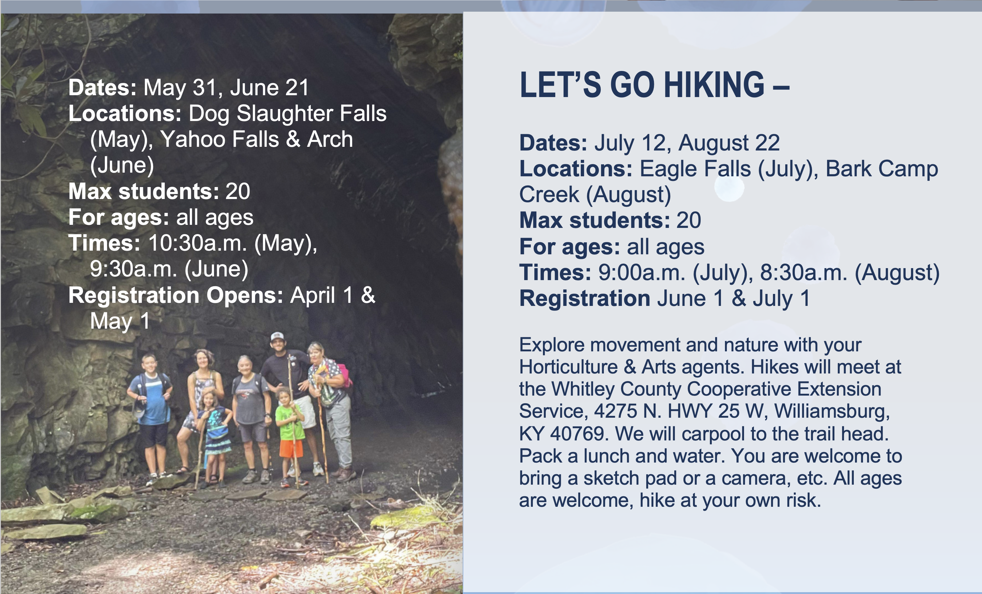 Hiking Flier 