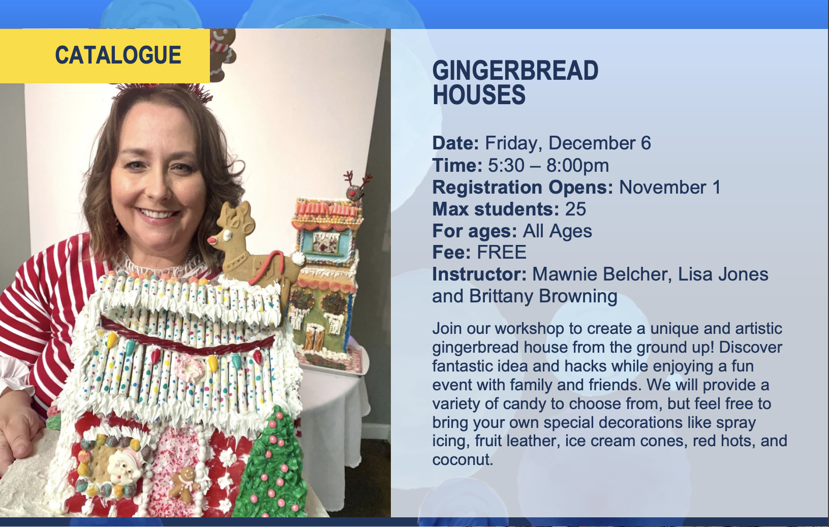 Gingerbread Houses Flier 