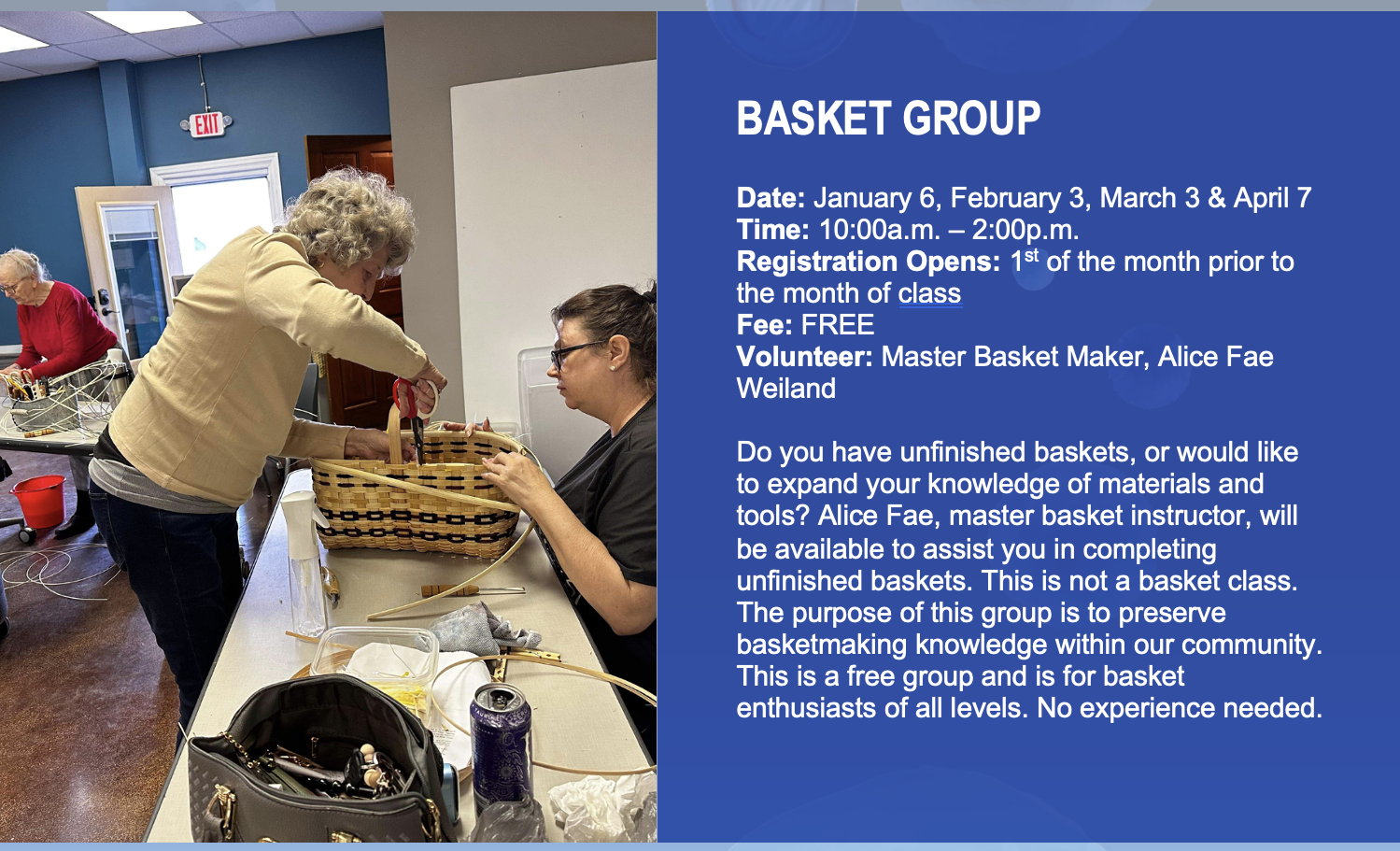 Basket Group Flier 