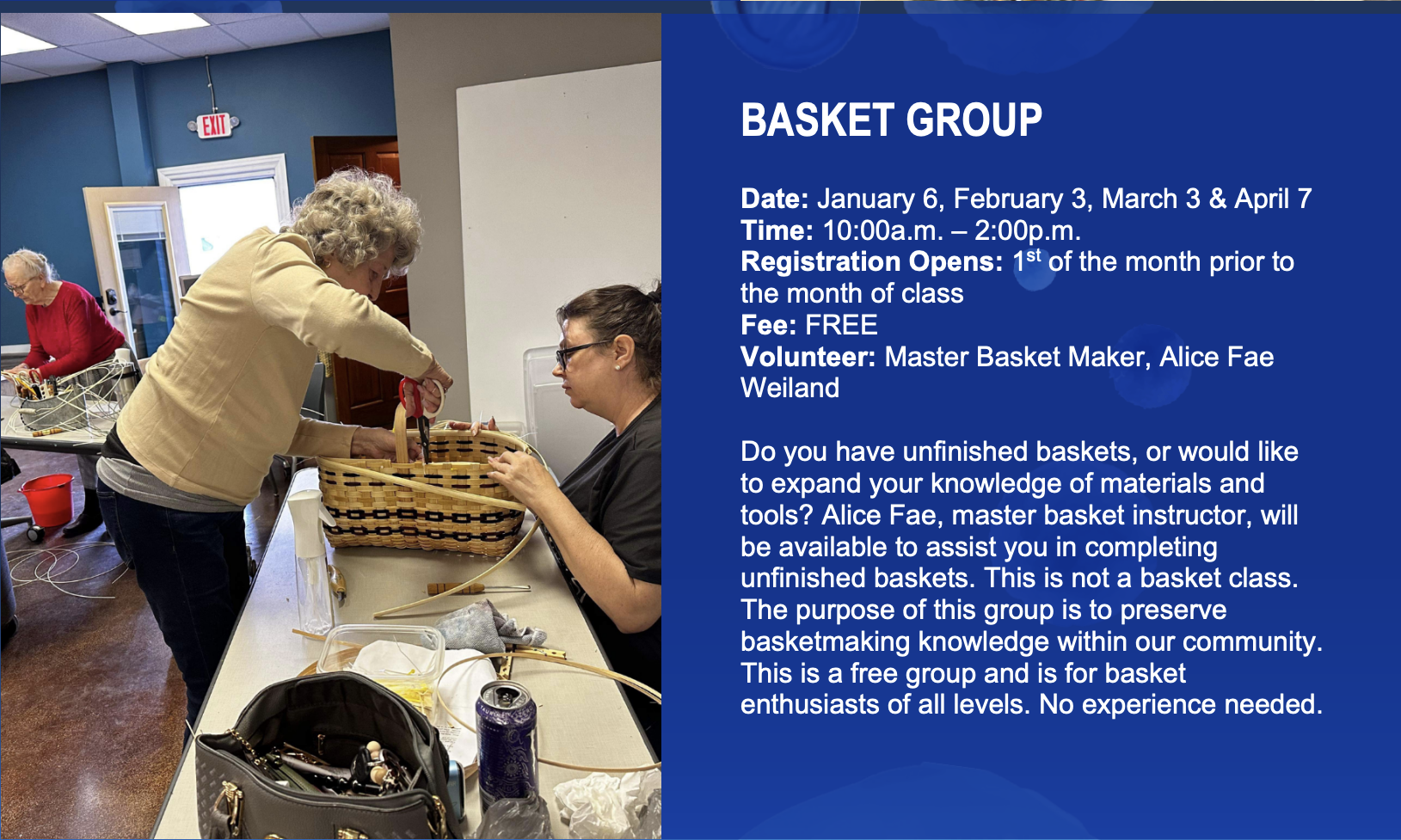 Basket Group Flier 