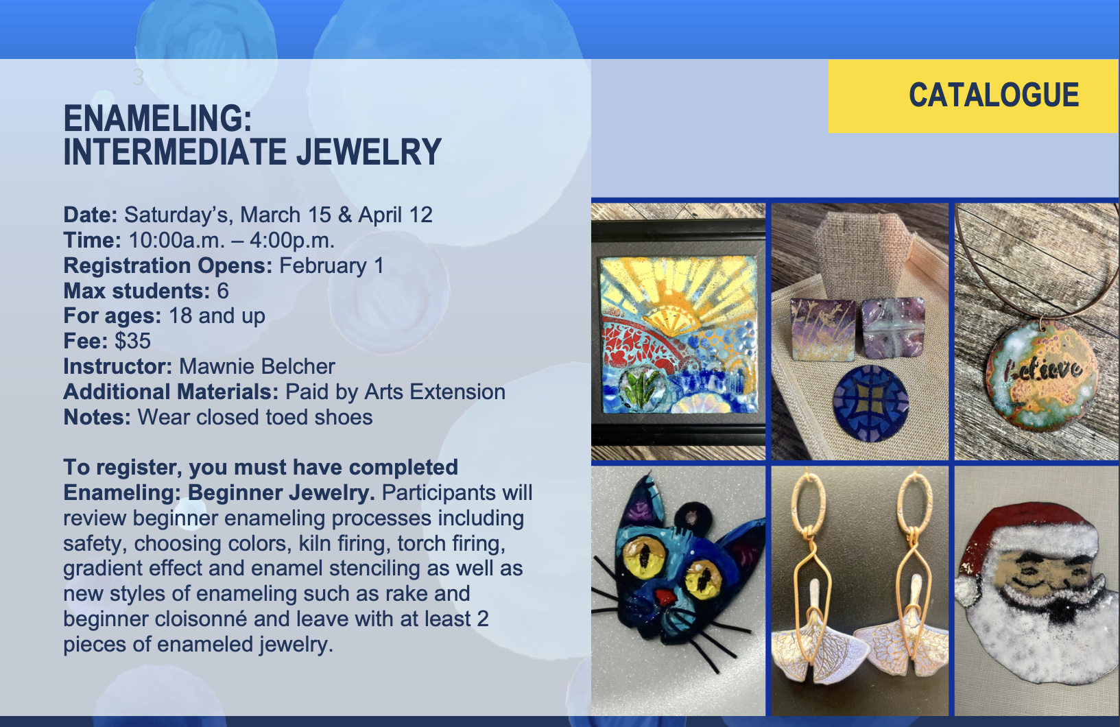 Intermediate Glass Jewelry 