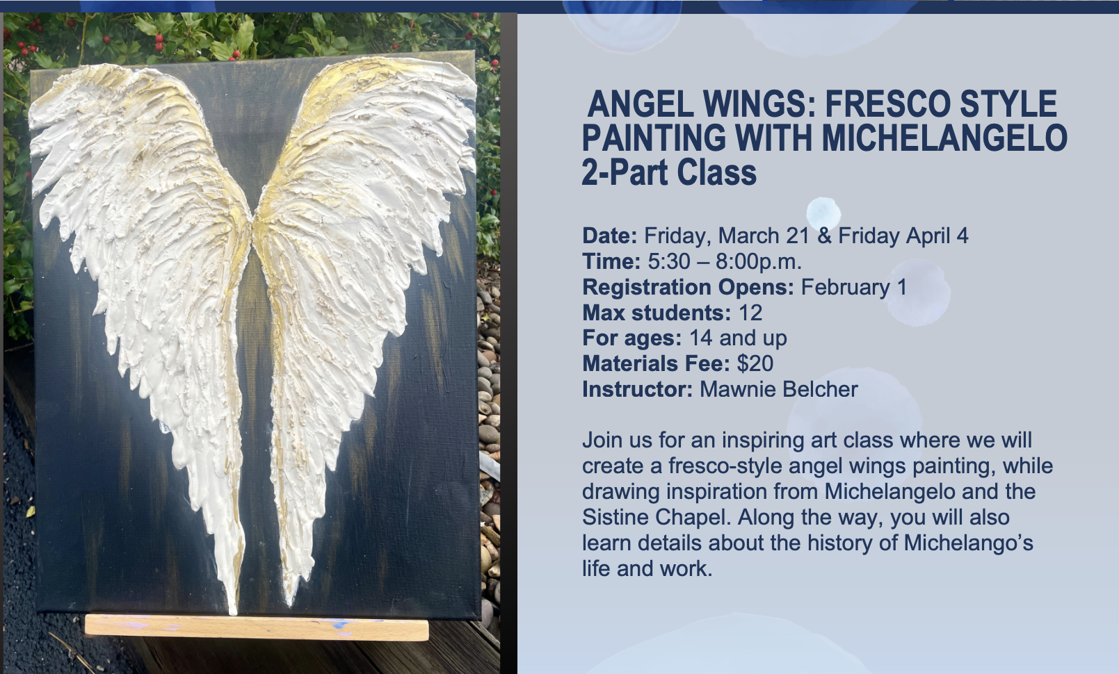 Angel Wings Flier 