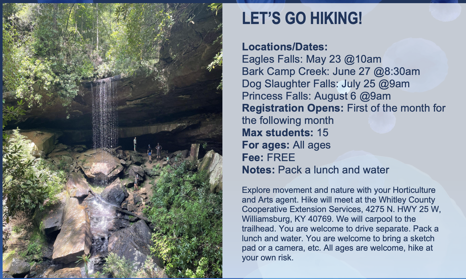 Hiking Flier