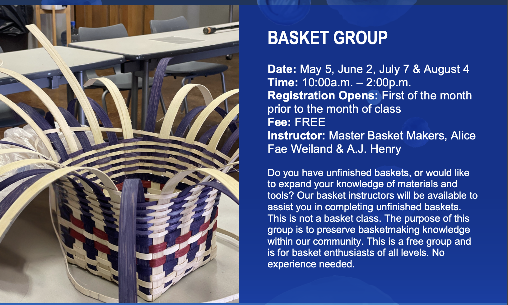 Basket Group Flier 
