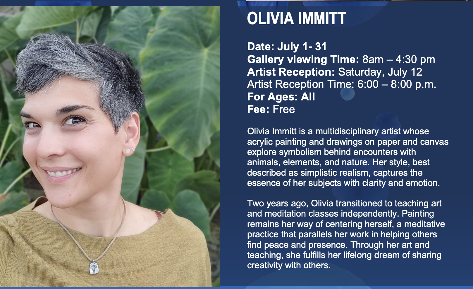 Olivia Immitt Flier