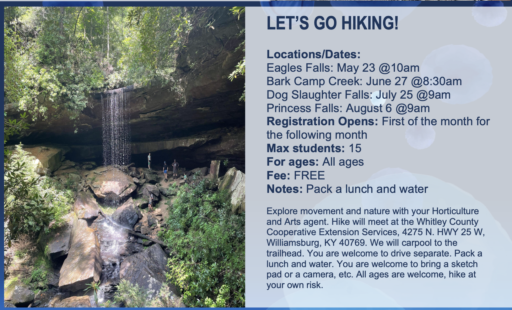 Hiking Flier 