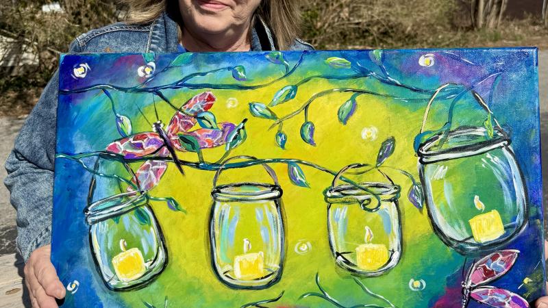 Summer painting
