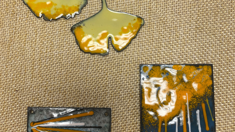 Enameled Jewelry 